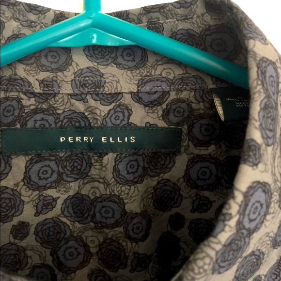 Perry Ellis cotton shirt - Picture 2 of 2